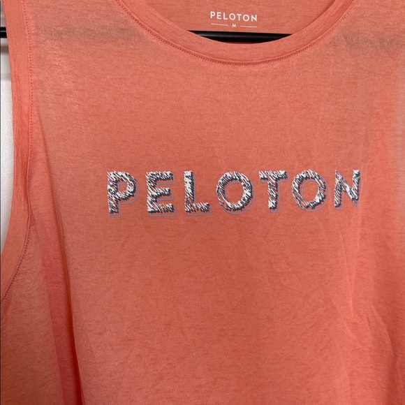 Peloton Women's Coral Muscle Tee - Picture 3 of 8